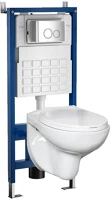 Leziter H40ROYASET_DORIS_R-082CHR Roya doris 82chr falba építhető wc tartály szett kép