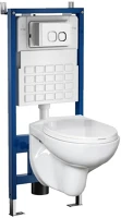 Leziter H40ROYASET_DORIS_R-083W Roya doris 83w falba építhető wc tartály szett kép