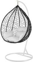 Leziter H40SW-007-AN_SW-007-STWH Havanna függőfotel fekete-fehér kép
