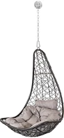 Leziter H40SW-012B-AN-WST-01-AC Natal easy kerti függőfotel fekete rögzítő készlettel kép