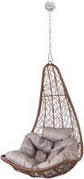 Leziter H40SW-012BR-AN-WST-01-AC Natal easy kerti függőfotel barna rögzítő készlettel kép