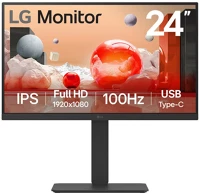 Lg 24BA750-B 24ba750-b számítógép monitor 60,5 cm (23.8";) 1920 x 1080 pixelek full hd lcd fekete