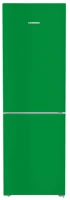 Lg CNCLG 5203 light green alulfagyasztós hűtő nofrost világos zöld 186x kép