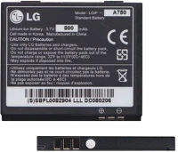 Lg LGIP-A750 Akku 800 mah li-ion (sbpl0082901 / sbpl0083213) kép