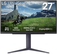 Lg 27GS85Q-B.AEU Lg gaming 200hz nano ips monitor 27