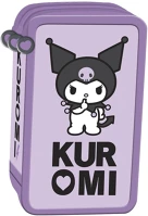 License TO-PZW-4127-XXX-KURO-SA Tolltartó kuromi három részes felszerelt lila kép