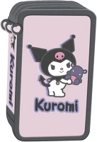 License TO-PZW-4219-XXX-KURO-SA Tolltartó kuromi három részes felszerelt rózsaszín kép