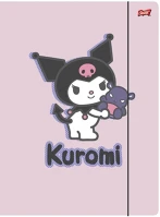 License TO-TZG-3977-XXX-KURO-SA Gumis mappa kuromi rózsaszín a/4 kép