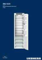 Liebherr 5620 Irbci 5620 plus beépíthető egyajtós hűtő biofresh funkcióval 194x56cm kép