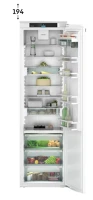 Liebherr IRBBI 5650 Irbbi 5650 prime beépíthető egyajtós hűtő biofresh funkcióval 194x56cm kép