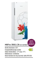 Liebherr MRFVC 3501 L76 performance italhűtő keringőlevegő hűtéssel 169x60x65cm vb kép