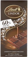Lindt 14.02055 Csokoládé  lindor 60% cacao étcsokoládé 100g kép