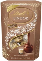 Lindt 14.02820 Csokoládé  lindor irish cream tejcsokoládé golyók díszdobozban 200 g kép