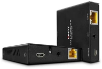 Lindy 2.0 4K60 50m cat.6 hdmi & ir extender with loop out kép