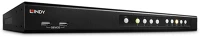 Lindy 32327 Kvm switch pro, dupla video kimenet, 4 port kép