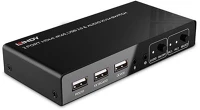 Lindy 4K60, USB 2.0 Kvm switch hdmi 4k@60hz, usb2.0, 2 port kép