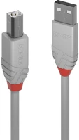 Lindy 36685 Usb 2.0 a - usb-b kábel 5m szürke (36685) kép
