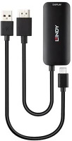 Lindy 43423 Konverter hdmi - usb-c, usb tápellátással, fekete kép