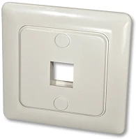 Lindy 60543 Fali doboz, moduláris, előlap, 1 keystone kép