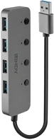 Lindy L43309 43309 usb 3.2 gen1 kapcsolható 4 portos hub kép