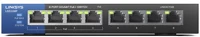 Linksys LGS108P-EU Switch lgs108p, 8x1000mbps poe+ (8-port business desktop gigabit poe+ switch) kép