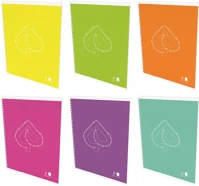 Lipamill 1211639930 Spirálfüzet kockás a/4 50 lapos fluo kép
