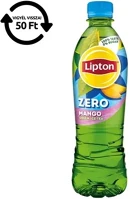 Lipton 30.01569 Üdítőital szénsavmentes  ice tea zöld tea mangó zero 0,5l drs kép