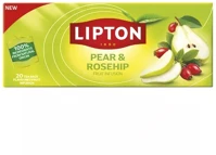 Lipton VEC30_02182 Gyümölcstea  körte-csipkebogyó 20 filter/doboz kép