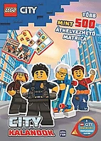 Líra könyv zrt. 1326677 Lego city - city kalandok - több mint 500 áthelyezhető matrica!