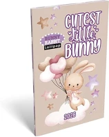 Lizzy card 23.09705 Zsebnaptár  a/6 heti papírborítós lollipop bunny rabbit 2026. kép
