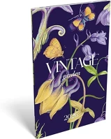 Lizzy card 23.09708 Zsebnaptár  a/6 heti papírborítós vintage 2026. kép