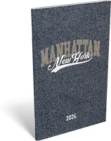 Lizzy card 23.09709 Zsebnaptár  a/6 heti papírborítós manhattan new york 2026. kép