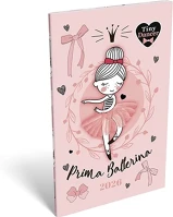 Lizzy card 23.09714 Zsebnaptár  a/6 heti papírborítós tiny dancer lovely ballerina 2026. kép