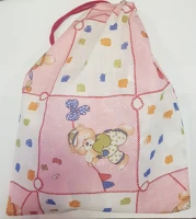 Lizzy card 501847ROB1 Tornazsák  vászon anyagú macis rózsaszín kép