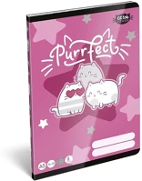 Lizzysuli 16-32 2.OSZTÁLYOS KITTOK Füzet vonalas a/5 32 lapos 16-32 2.osztályos kittok stars purrfect kép