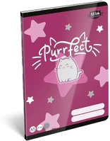 Lizzysuli 27-32 KITTOK Füzet kockás a/5 32 lapos 27-32 kittok stars purrfect kép