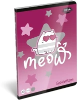 Lizzysuli 31-32 KITTOK Szótárfüzet a/5 32 lapos 31-32 kittok stars purrfect kép