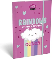 Lizzysuli 7460148001 Gumis mappa a/4 lollipop rainbow kép