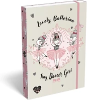Lizzysuli 7470216003 Füzetbox a/4 tiny dancer lovelly ballerina kép