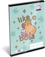 Lizzysuli 7500167000 Füzet vonalas a/5 32 lapos 14-32 1.osztályos lollipop capybara kép