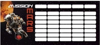 Lizzysuli 7740001006 Órarend  mini 2 oldalas mars mission kép