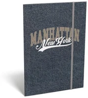 Lizzysuli COR_TICGMMNYA4 Gumis mappa, karton, a4, manhattan new york kép