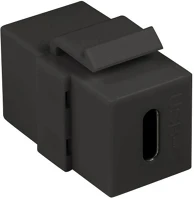 Logilink 3.1 GEN2 F/F Usb-c 3.1 gen2 -> usb-c 3.1 gen2 f/f keystone modul fekete kép