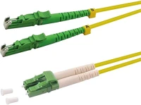Logilink 9/125Μ OS2 Lsh duplex -> lc/apc duplex m/m adatkábel 10m sárga 9/125µ os2 kép