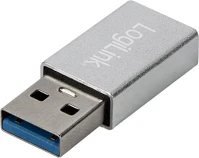Logilink AU0056 Usb 3.2 gen1 type-c adapter, usb-a/m-usb-c/f, ezüst kép
