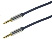 Logilink CA10100 3.5mm - 3.5mm 1m audio kábel kék kép