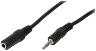 Logilink CA1054 jack stereo 3,5mm (3pin) -> jack stereo 3,5mm (3pin) m/f audio kábel kép