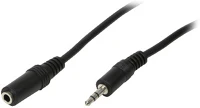 Logilink CA1055 3.5mm - 3.5mm, 5m audio kábel fekete kép