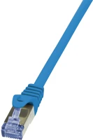 Logilink CAT6A S/FTP Cat6a s/ftp lapos patch kábel - kék - 1m kép