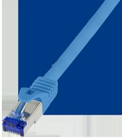 Logilink CAT.6A, S/FTP Patch kábel ultraflex, cat.6a, s/ftp, kék, 3 m kép